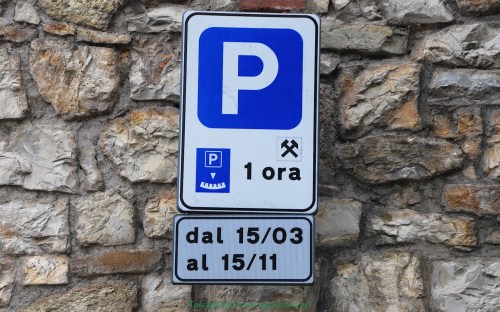 Parking Disc Sign