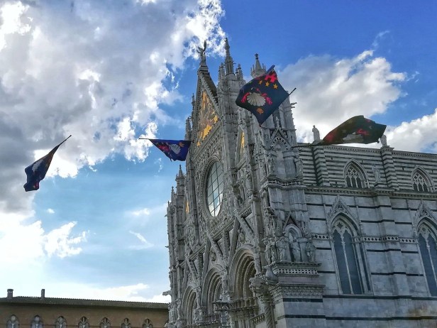 Flags Duomo Siena