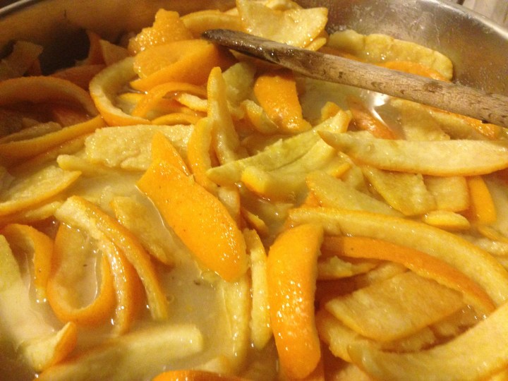 Cooking Orange Peel