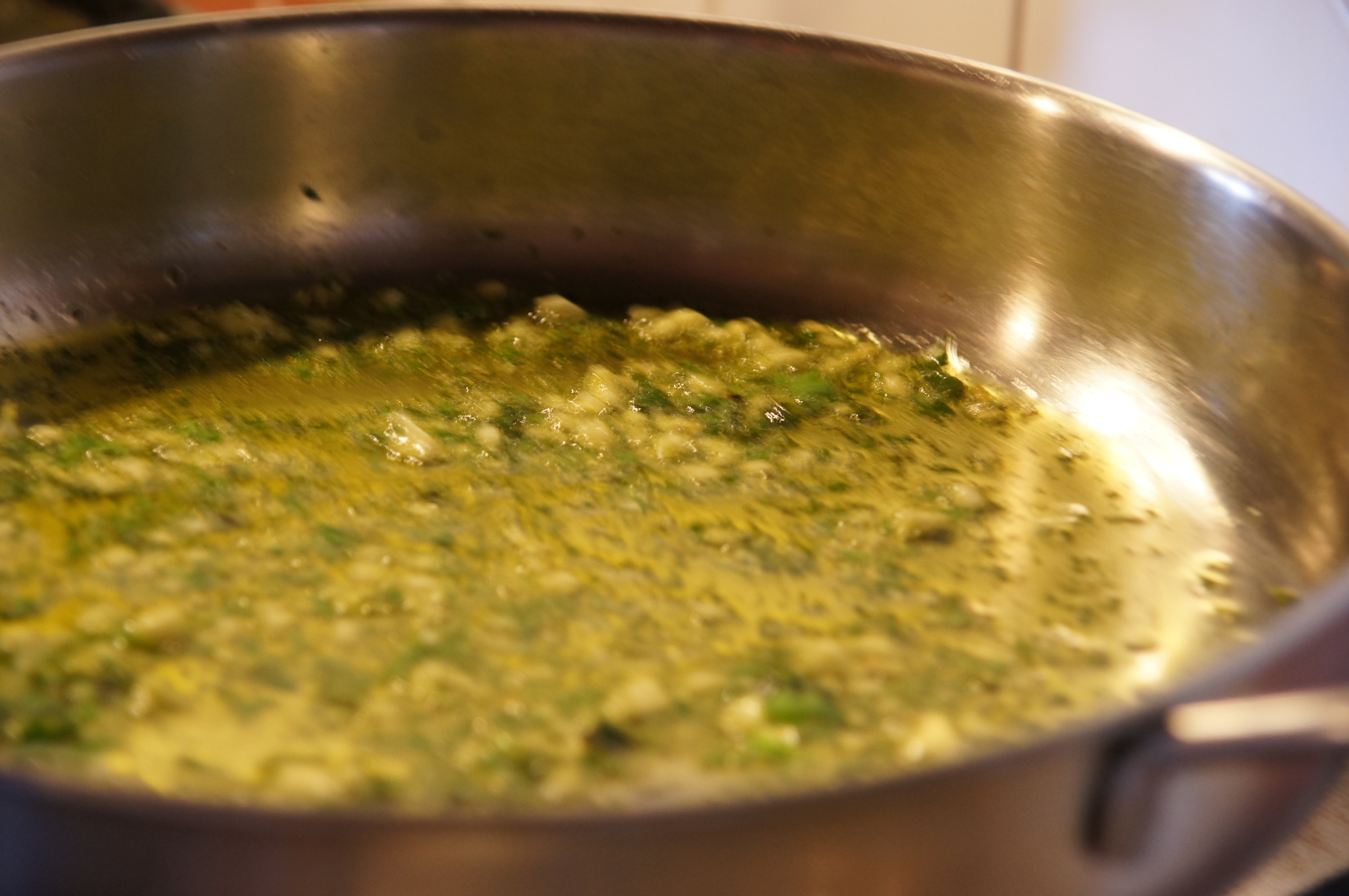 EVOO ,garlic & parsley