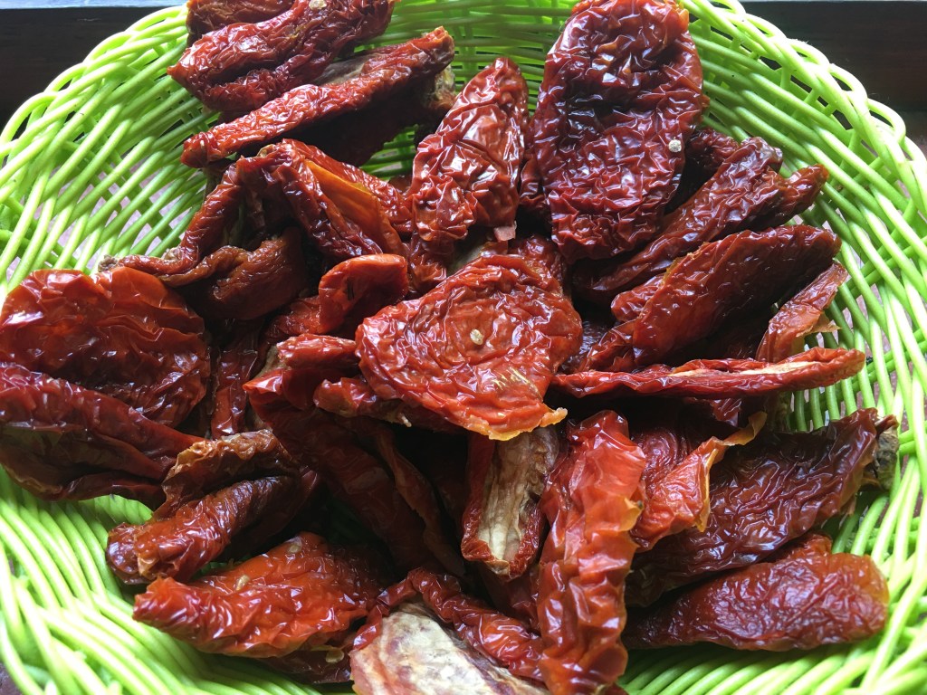 After the  dipping in water