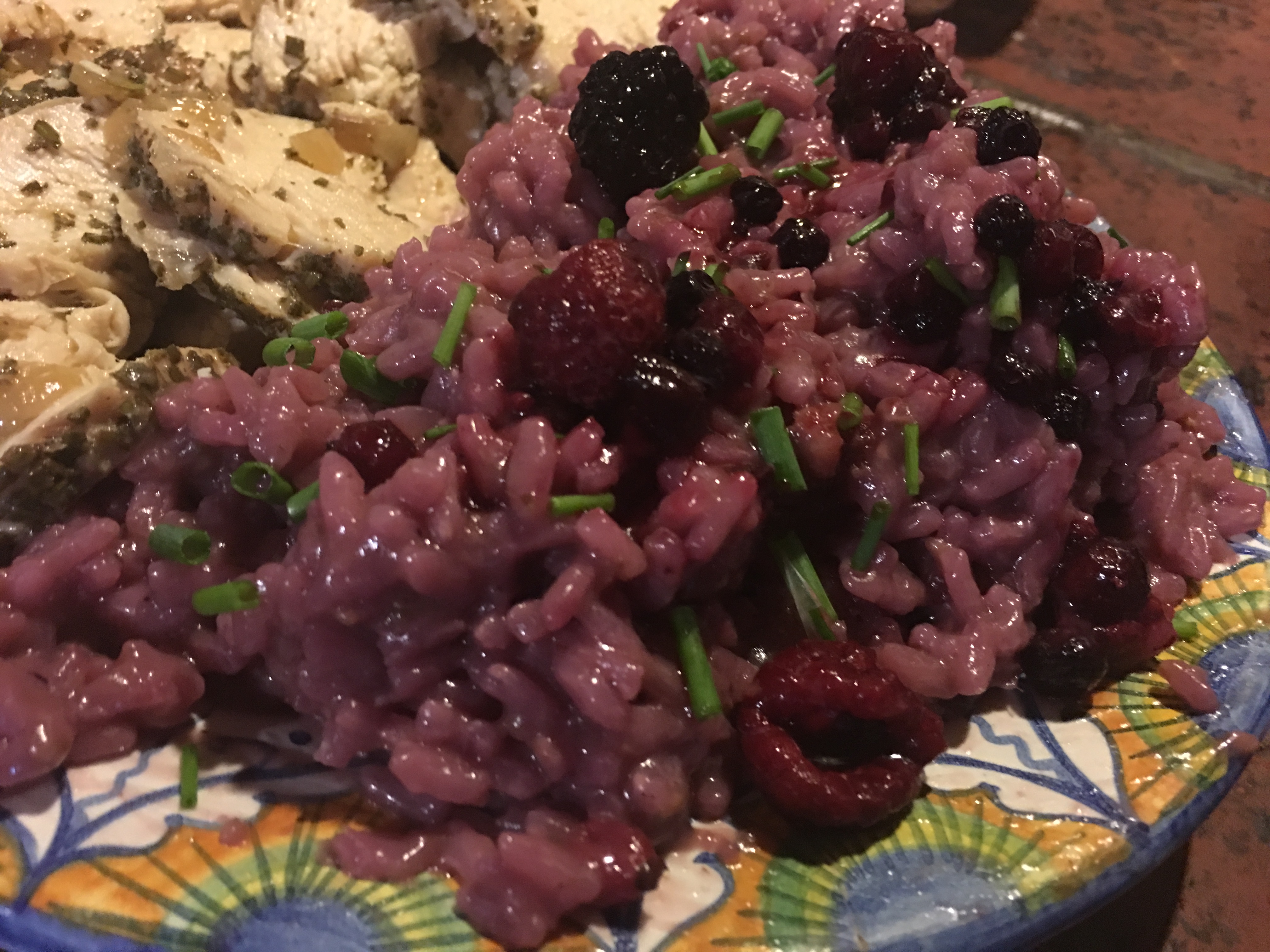 Unconventional Italian Risotto with Berries – Toscana Mia Blog