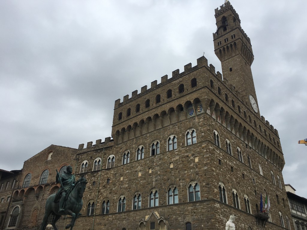 Florence in a rainy day